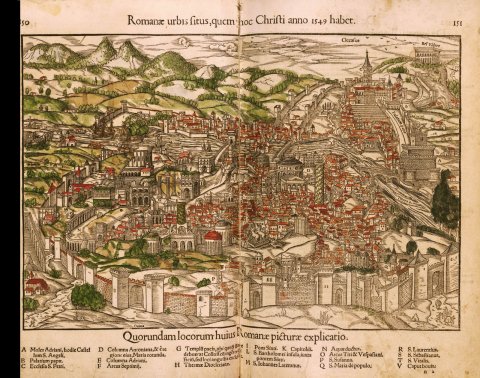 rome map 1549